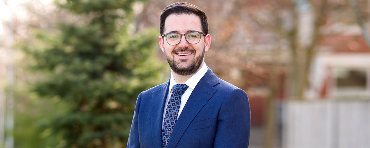 Corporate headshot of the ceo and founder of yesterday