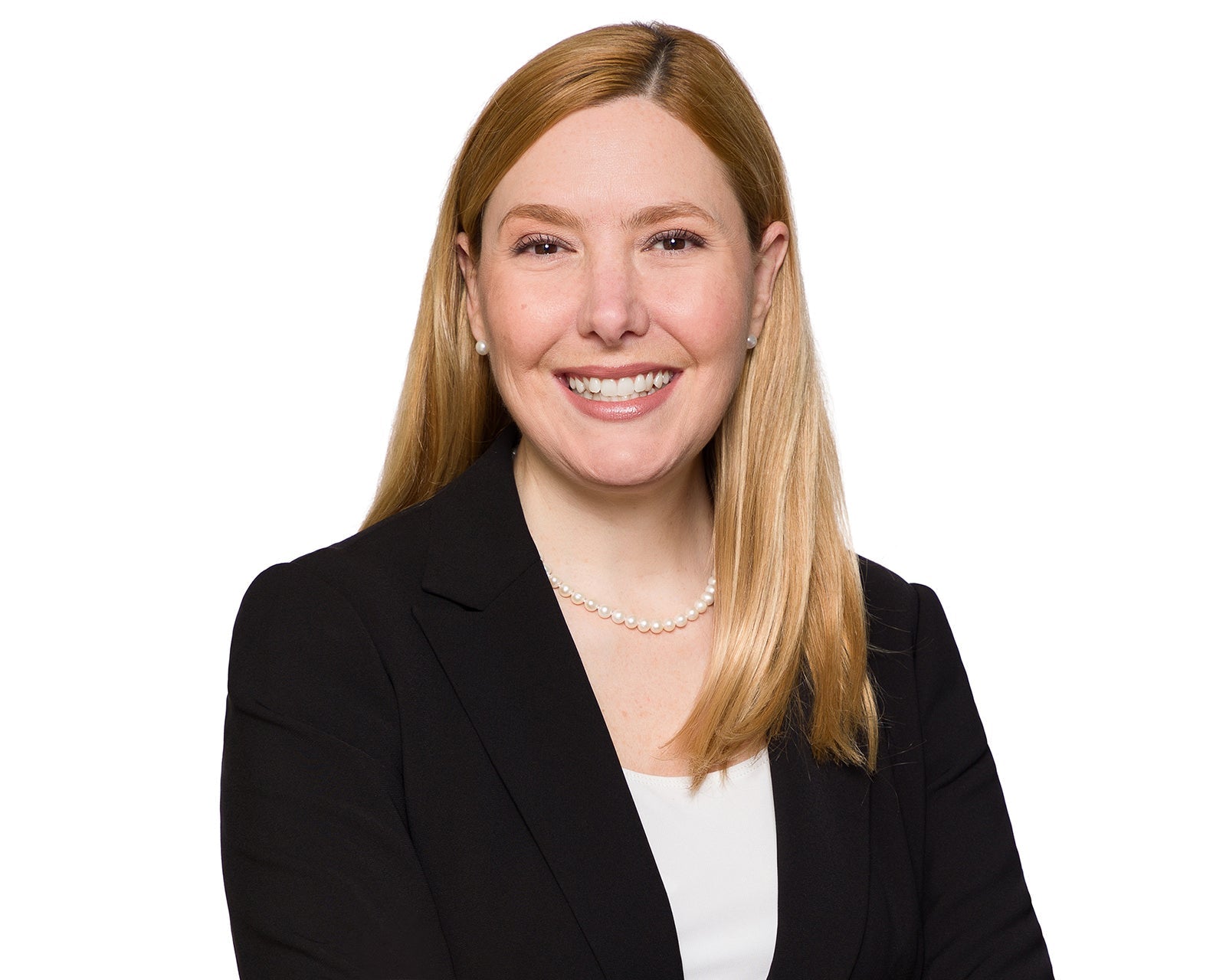 One corporate headshot shown in a LinkedIn circle, a website team-page square, and a directory listing crop