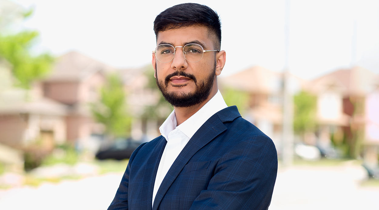 Outdoor business headshots