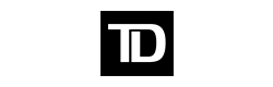 Black 'TD' logo